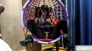 ADM08-Female college student's vibrating orgasm experience