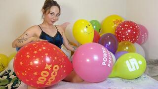 intimate with advertising balloons