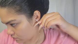 Getting the dirt out of my ear