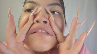 Blocked nose, with lots of mucus