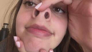 Nostril Play - Playing With My Nose & Nostrils