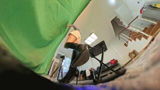 4K XINGGAN boots - POV trampling on a human-shaped carpet