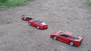 part 1. mom trample and crushing liitle boy toycars in sandal