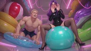Inflatables Fantasies #28B: Confessions of an Inflatable Ecstasy Addict (Animated)