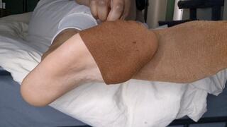Unwind With Me: Sock Removal and Foot Rubbing