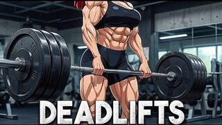 Female Weightlifting Showcase - Rika Deadlifts And Makes You Worship Her Pumped Muscles