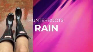 hunter boots rain