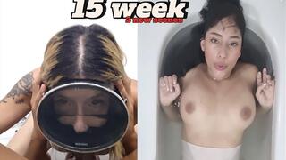 WEEK 15 COMPILATION Underwater apnea bathtub Charlot Kink Semen dive mask Ashley Rose