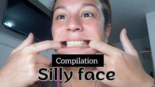 Compilation of silly faces