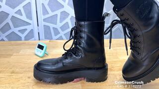 10 Minutes Full Weight Standing in Celine Boots