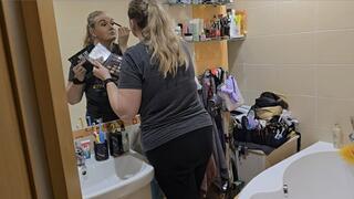 Watching My Wife Get Ready… She Looks So Good | Mirror Makeup Routine