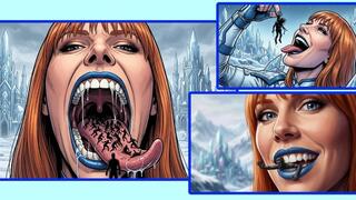 Ice Queen Giantess Vore – Tiny Heroes Become Her Cold Snack (POV)