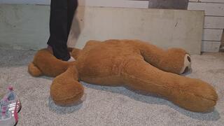 Chrissy big stuffy trample in grey socks