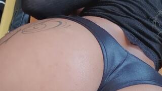 Lolah farting in those tiny panties.