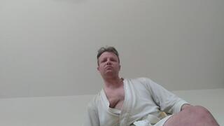 My stupid stepson watched his stepmother sucking my cock. He wanted to be his stepmother. I will shrink and crush him with my white sweaty sock...