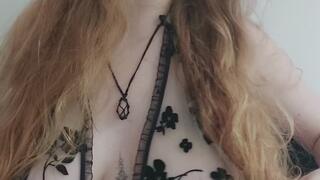 Curvy Blonde JOI Natural Big Boobs Teasing You Slowly