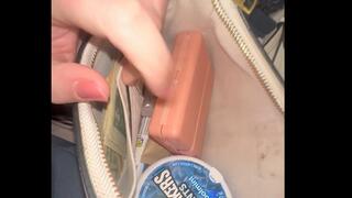 Shrunken & Tossed Into Her Coach Bag — Riding With Her Intimate Essentials (Giantess POV)