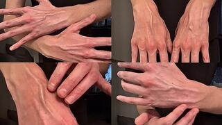 SUPER Veiny Hand Veins Fetish
