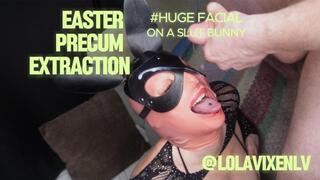 HARDCORE PINK BUNNY LATEX: PRECUM EXTRACTION & HEAVY LOAD?