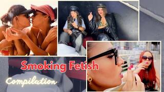 Compilation of Smoking Fetish