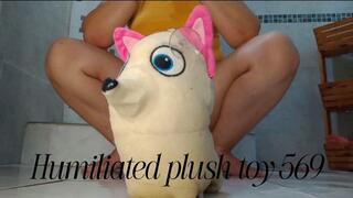Humiliated plush toy 569
