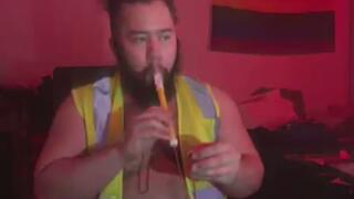 Construction Bear Chasing Pavements