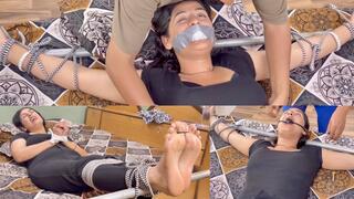 From Laugh to Cry – Tickling + Bastinado Combo Breaks Her Control | From Control to No Control – Tickling & Bastinado Combo