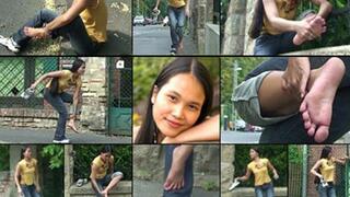 Seyamon One Bare Foot Sprain Extreme Hopping and Foot Play (1920 X 1080 HD)