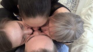 Strong cheek to cheek pressing ff