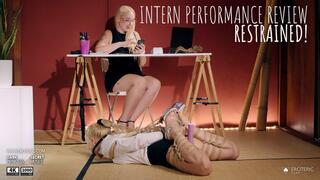 Intern performance review: Restrained!