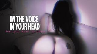 I’m The Voice In Your Head You Want To Obey – Goddess Worship. PsyMoans. Gooning