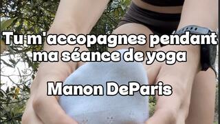 Tu m'accompagnes pendant ma séance de yoga