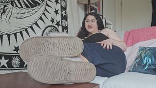 Curious Roommate Discovers Your Foot Fetish And Teases You