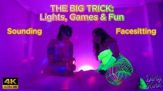 The Big Trick. Sounding, Facesitting - 4K ULTRA HD