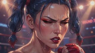 Female Boxing Fantasies #27B: Gloves of Desire (Animated)