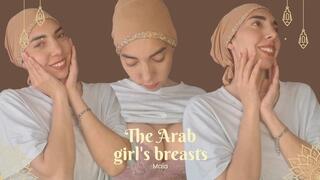 The arab girl breast
