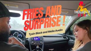 Fries and Surprise: Melia Avelin and Tysin Black