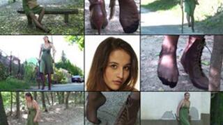 Jessica Forest One Shoe Gimp in Hose (1920X1080 in HD)