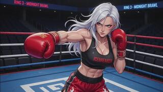 Mixed Boxing Fantasies #30: Confessions of a White-Haired Ring Temptress