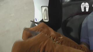 Inflatables under overknee Boots