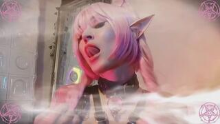 Sexual energy offering for the Creepy Queen , Ritual copy