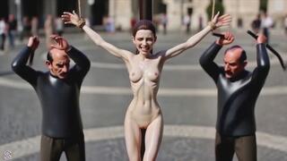 The Revenge of the Toys - Taming the Brunette Doll