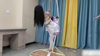 ADM21-Cosplay, suspension bondage, insertable props, vibrator-induced orgasm.