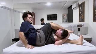 MASTER H LEG DOM AND MOCKING CHOKE