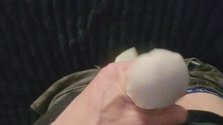 cummy pantie #5 - cum on soft wife's panties