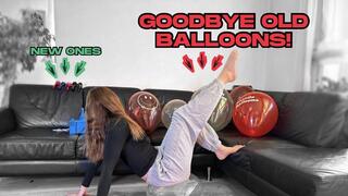 goodbye old balloons!