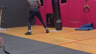 Boxing bag work