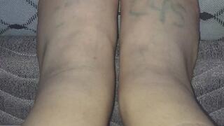 SITTING ON THE FLOOR ON MY BUM CHEEK BONES