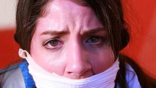 Arielle is an ANGRY, Toe-tally Mummified, Sock gagged & Frustrated as Fuck Fuming Mad Babysitter! *RE ENCODE 2025 *NEW PREVIEW*