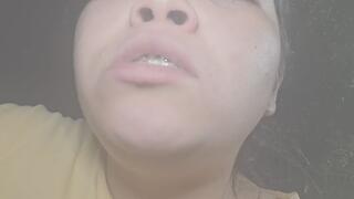 learning to chew with my braces